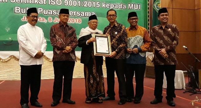 sertifikat iso MUI
